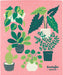 Let It Grow Swedish Sponge Cloth | Danica Danica - Oscar & Libby's