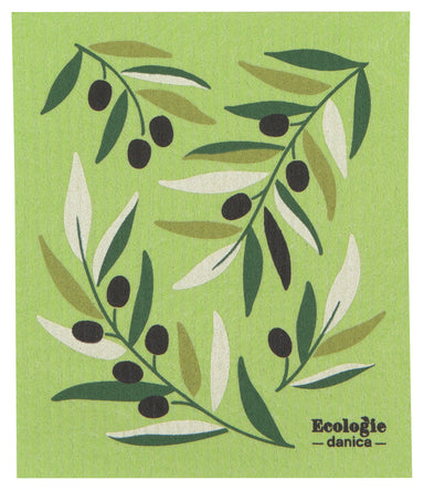 Olives Swedish Sponge Cloth | Danica Danica - Oscar & Libby's