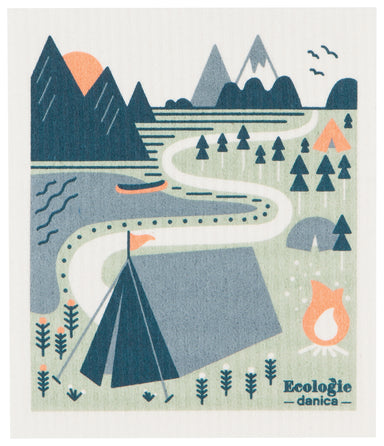 Camp Life Swedish Sponge Cloth | Danica Danica - Oscar & Libby's