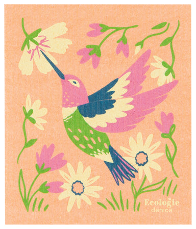 Hummingbird Swedish Sponge Cloth | Danica - Oscar & Libby's