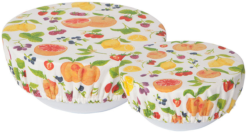 Bowl Covers: Set of Two - Fruit Salad Danica - Oscar & Libby's