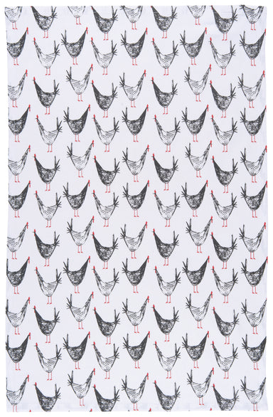 Chicken Scratch Dish Towel | Now Designs Danica - Oscar & Libby's