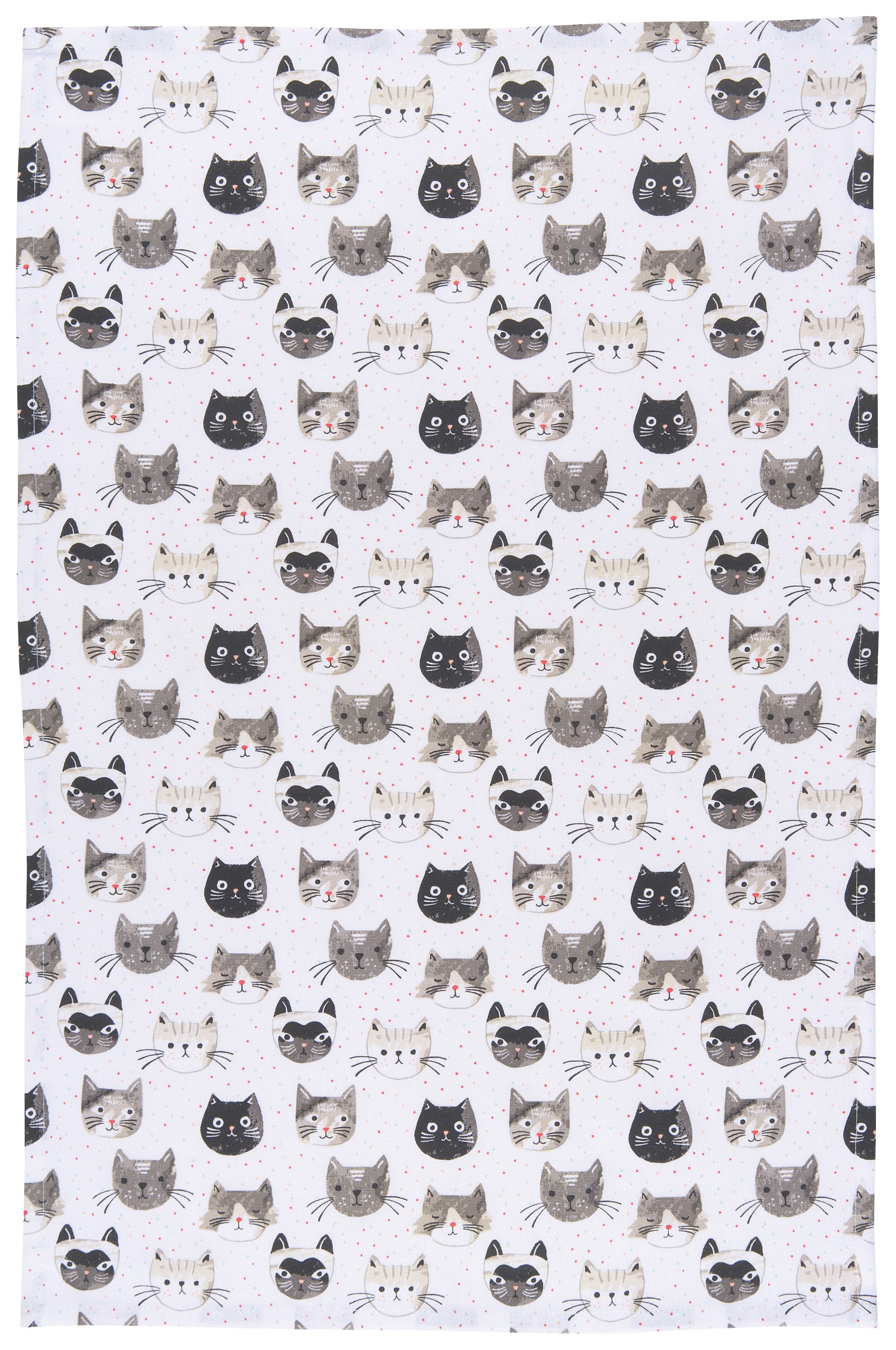 Cat's Meow Dish Towel | Now Designs Danica - Oscar & Libby's