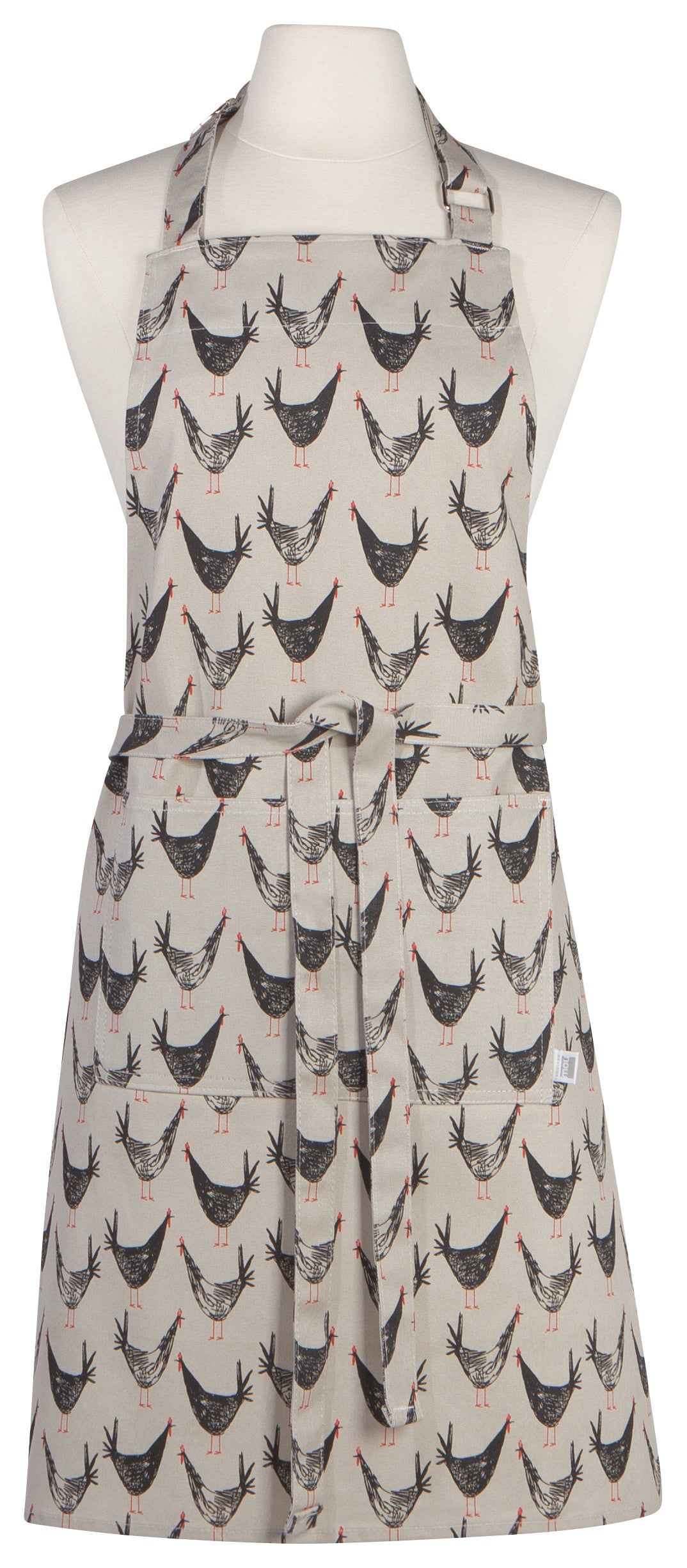 Chicken Scratch Chef Apron | Now Designs Danica - Oscar & Libby's