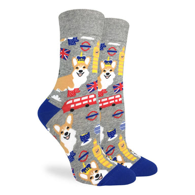 Good Luck Sock | Women's Crew | Corgi's in London Good Luck Sock - Oscar & Libby's