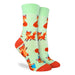 Good Luck Sock | Women's Crew | Cute Fox - Oscar & Libby's
