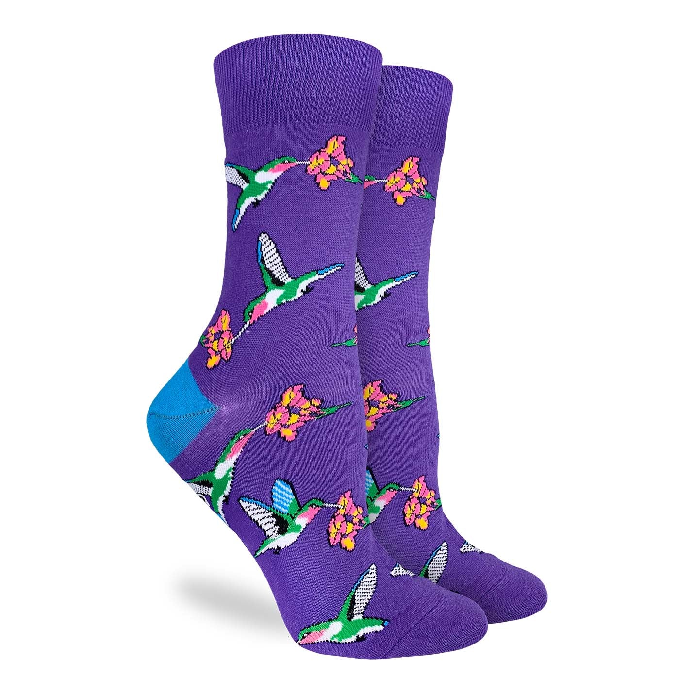 Good Luck Sock | Women's Crew | Hummingbirds - Oscar & Libby's