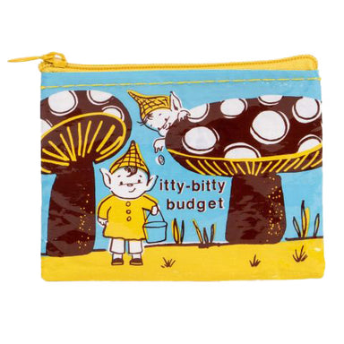Blue Q | Change Purse | Itty Bitty Budget Blue Q - Oscar & Libby's