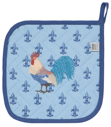 Quilted Potholder | Rooster Française Danica - Oscar & Libby's