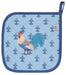 Quilted Potholder | Rooster Française Danica - Oscar & Libby's