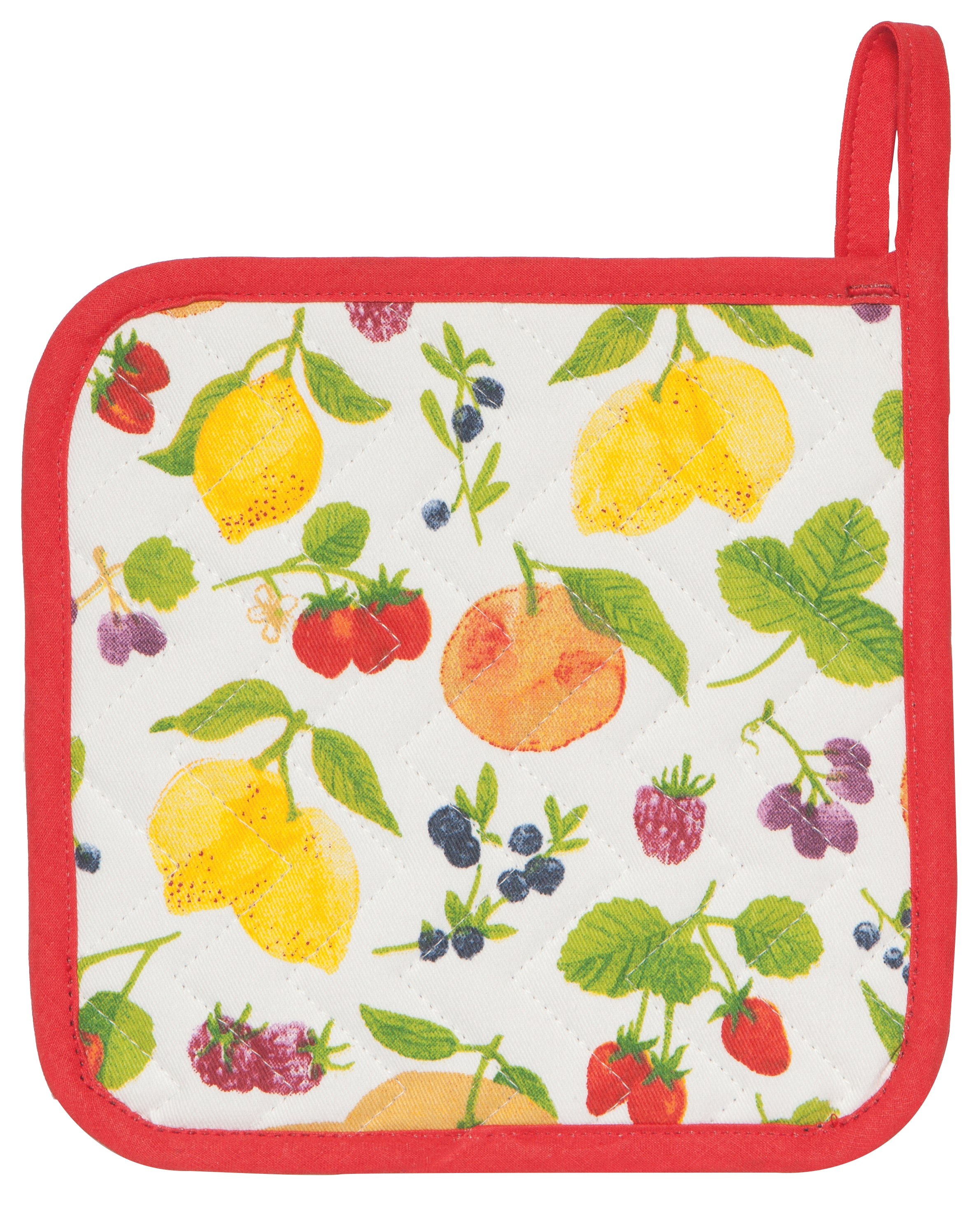 Quilted Potholder | Fruit Salad Danica - Oscar & Libby's