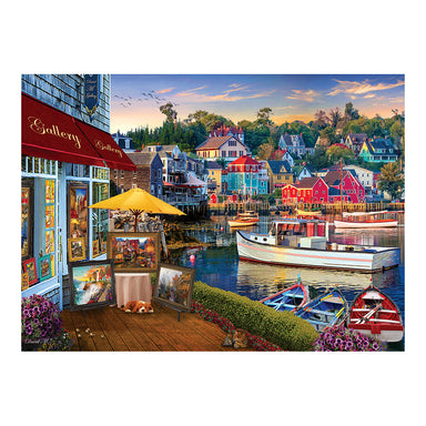 Cobble Hill | Harbor Gallery 1000 piece puzzle Cobble Hill - Oscar & Libby's