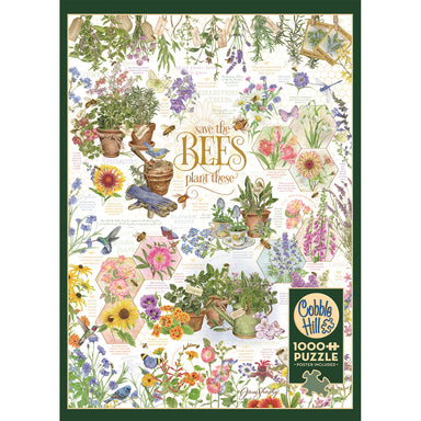 Cobble Hill | Save The Bees 1000 piece puzzle Cobble Hill - Oscar & Libby's