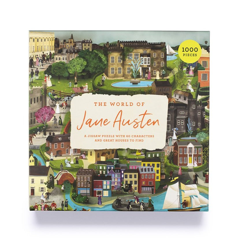 Laurence King | The World of Jane Austen 1000 piece Puzzle Raincoast - Oscar & Libby's