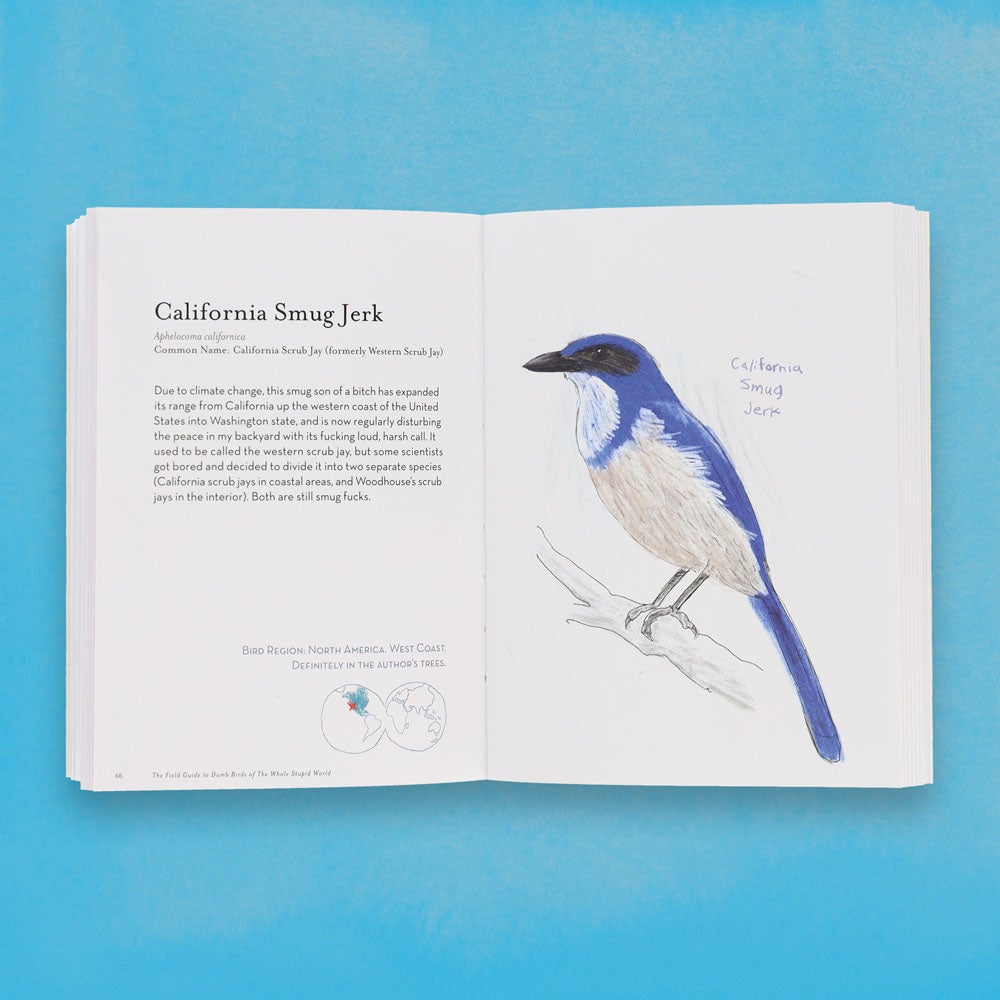 The Field Guide To Dumb Birds of the Whole Stupid World Chronicle Books - Oscar & Libby's