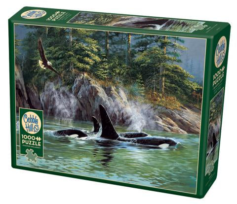 Cobble Hill | Orcas 1000 piece puzzle Cobble Hill - Oscar & Libby's
