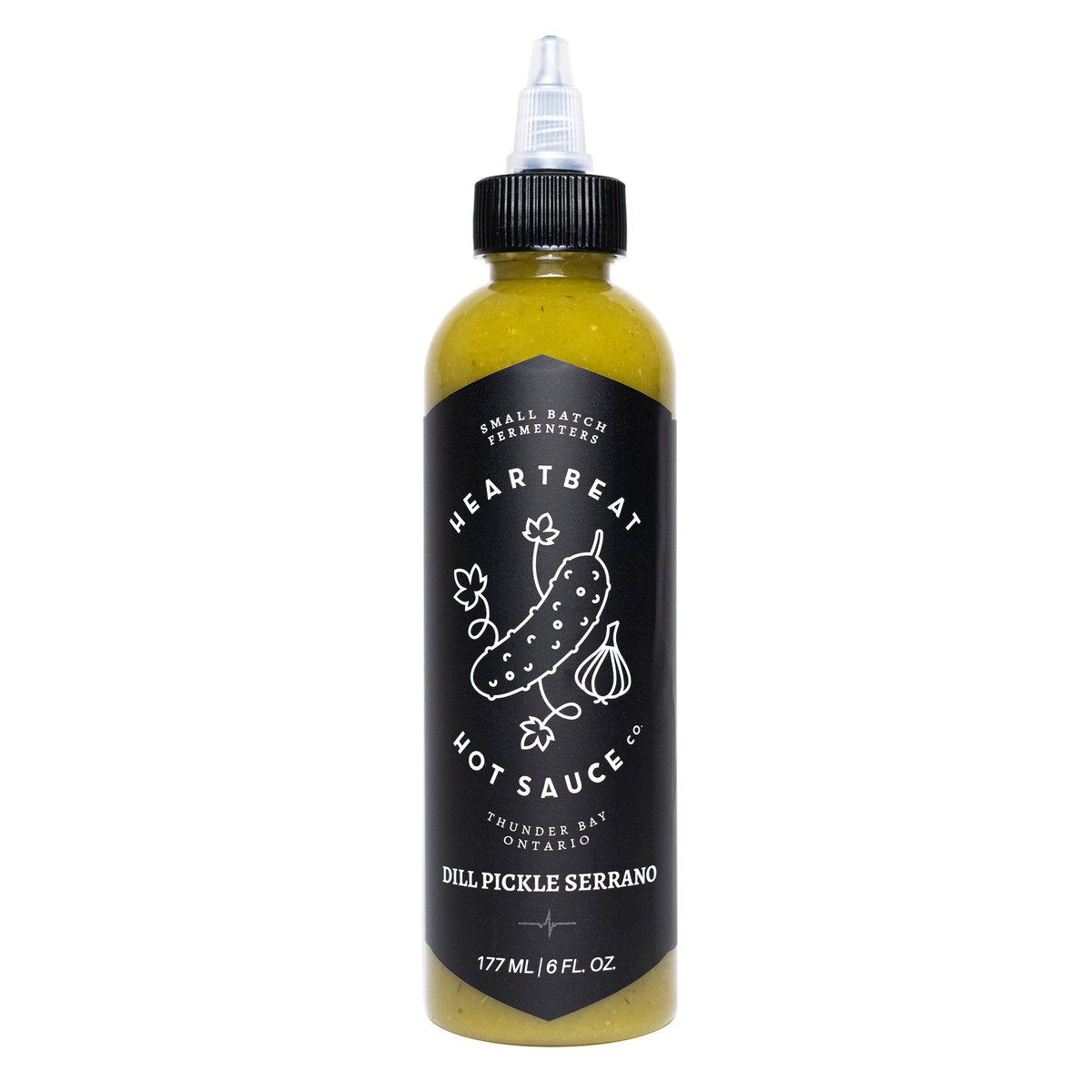 Heartbeat | Dill Pickle Serano Heartbeat Hot Sauce - Oscar & Libby's