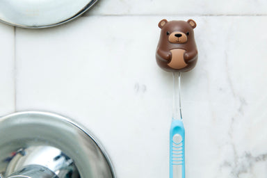 Bear Toothbrush Holder Kikkerland - Oscar & Libby's