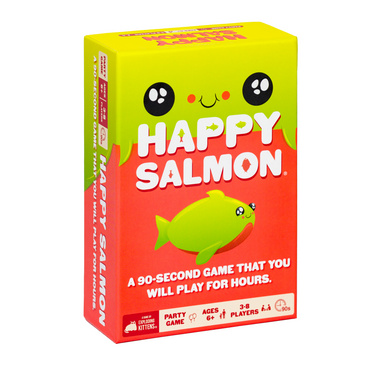 Happy Salmon Exploding Kittens - Oscar & Libby's