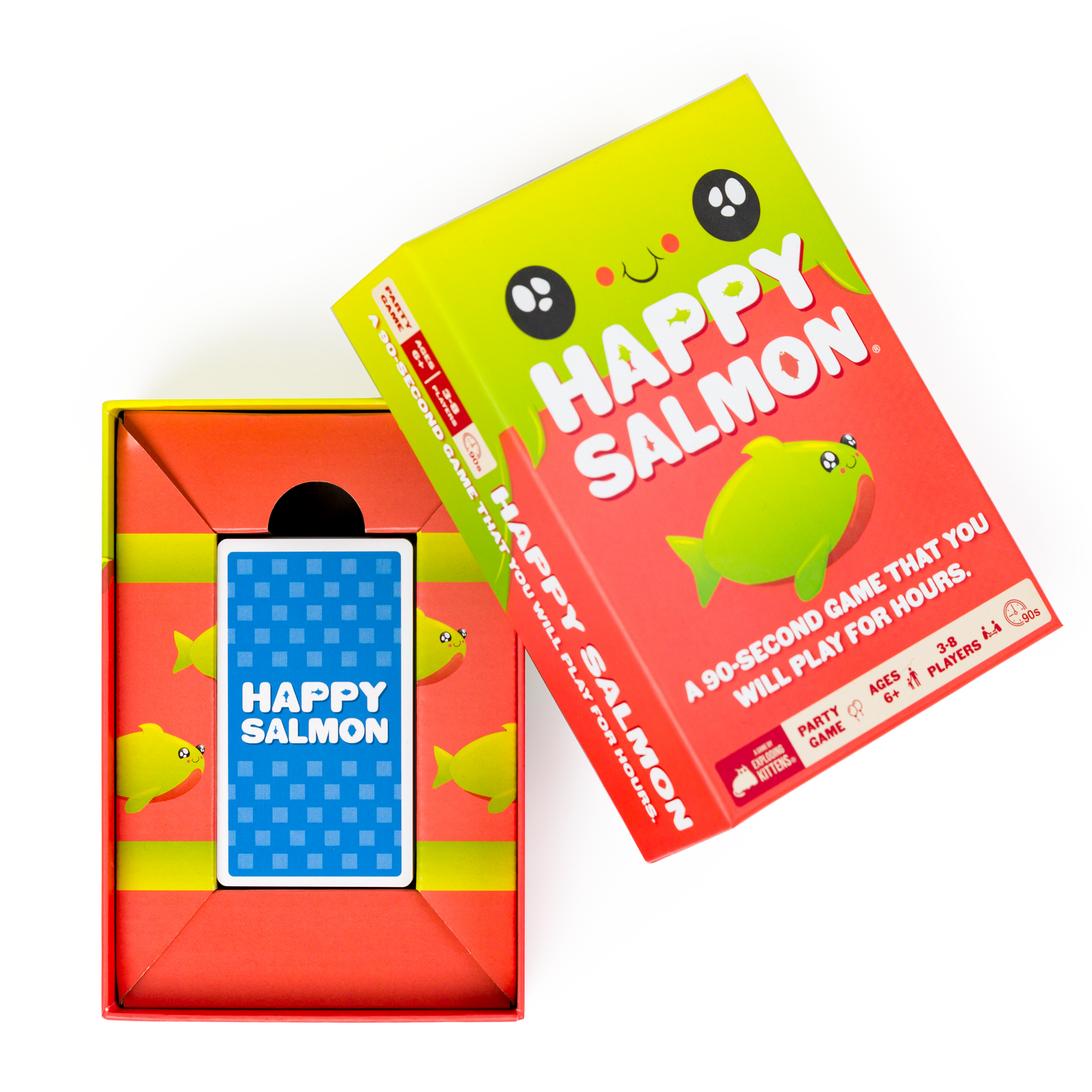 Happy Salmon Exploding Kittens - Oscar & Libby's