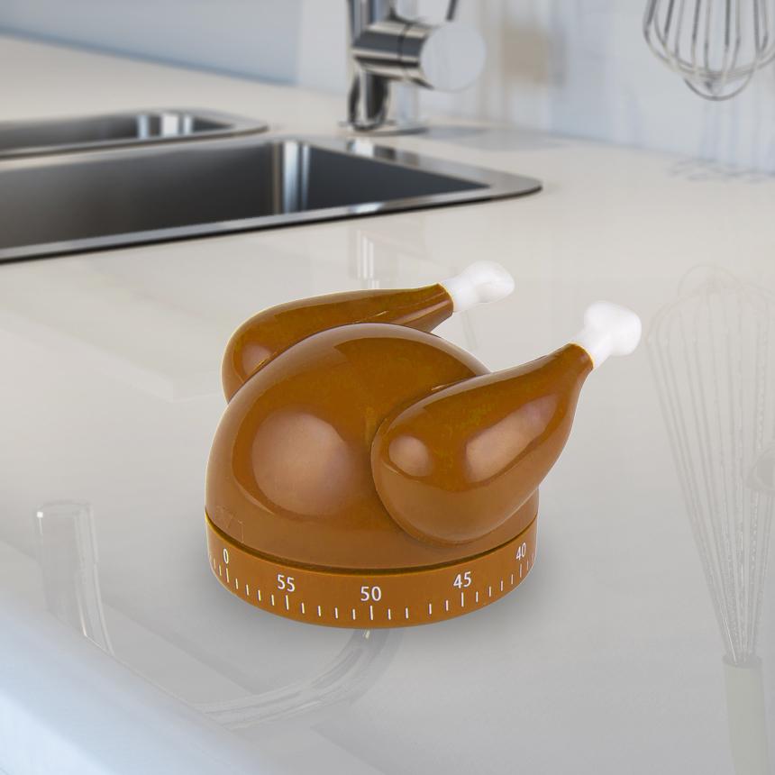 Turkey Kitchen Timer Kikkerland - Oscar & Libby's