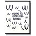 Wishing You A Titillating Birthday | Smitten Kitten Pedaller Designs - Oscar & Libby's