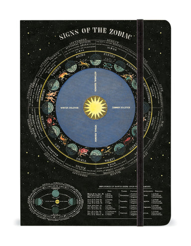 Zodiac Large Notebook | Cavallini Cavallini & Co - Oscar & Libby's
