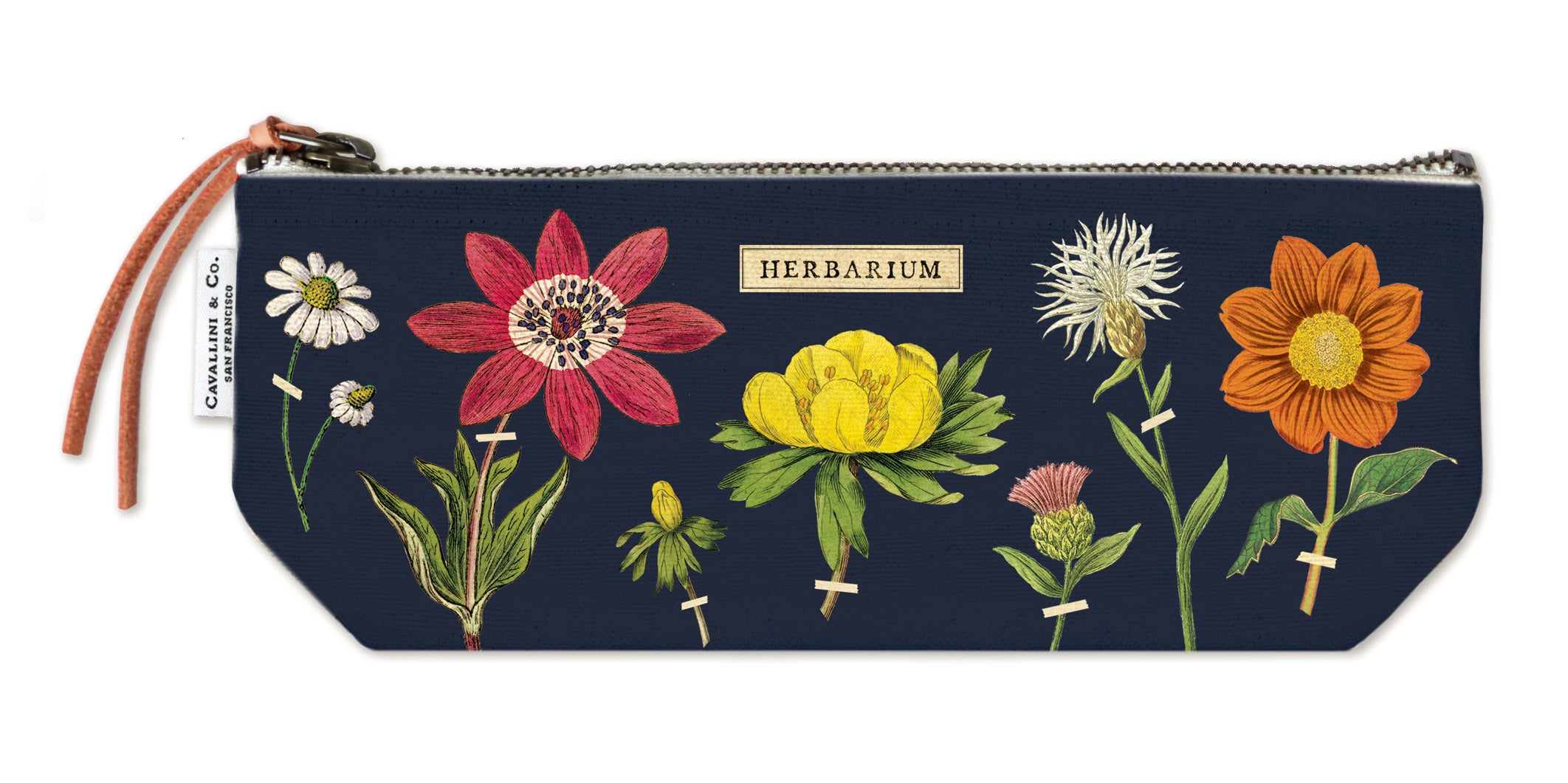 Herbarium Cavallini Mini Pouch Cavallini & Co - Oscar & Libby's