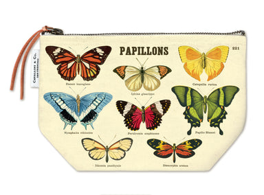 Butterflies Cavallini Pouch Cavallini & Co - Oscar & Libby's