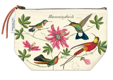 Hummingbirds Cavallini Pouch - Oscar & Libby's