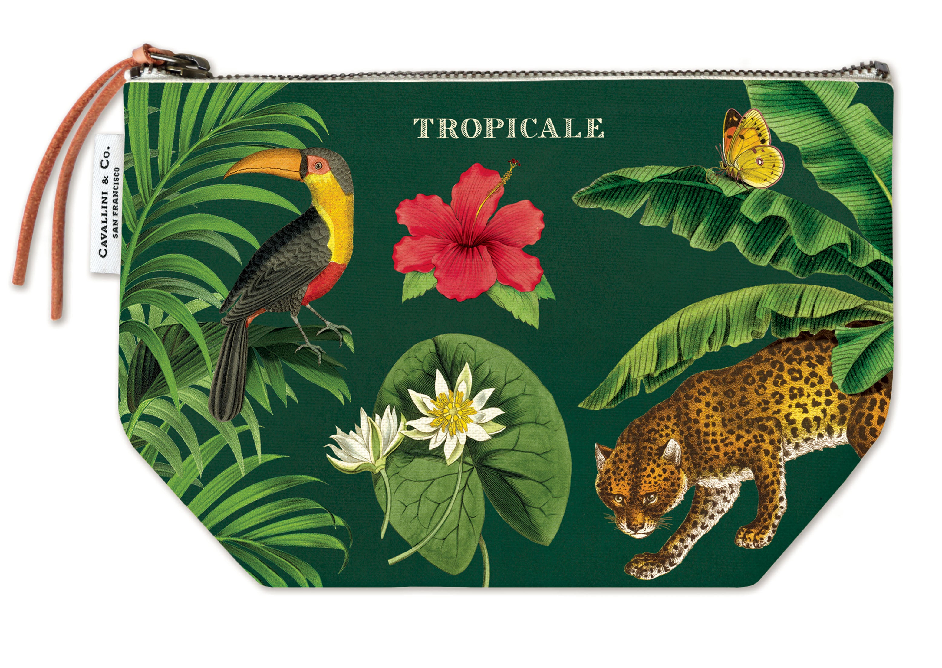 Tropical Cavallini Pouch - Oscar & Libby's