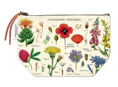 Wildflowers Cavallini Pouch Cavallini & Co - Oscar & Libby's