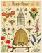 Cavallini & Co | Bees & Honey 1000 piece puzzle Cavallini & Co - Oscar & Libby's