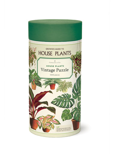 Cavallini & Co | Houseplants 1000 piece puzzle Cavallini & Co - Oscar & Libby's