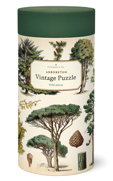 Cavallini & Co | Arboretum 1000 piece puzzle Cavallini & Co - Oscar & Libby's