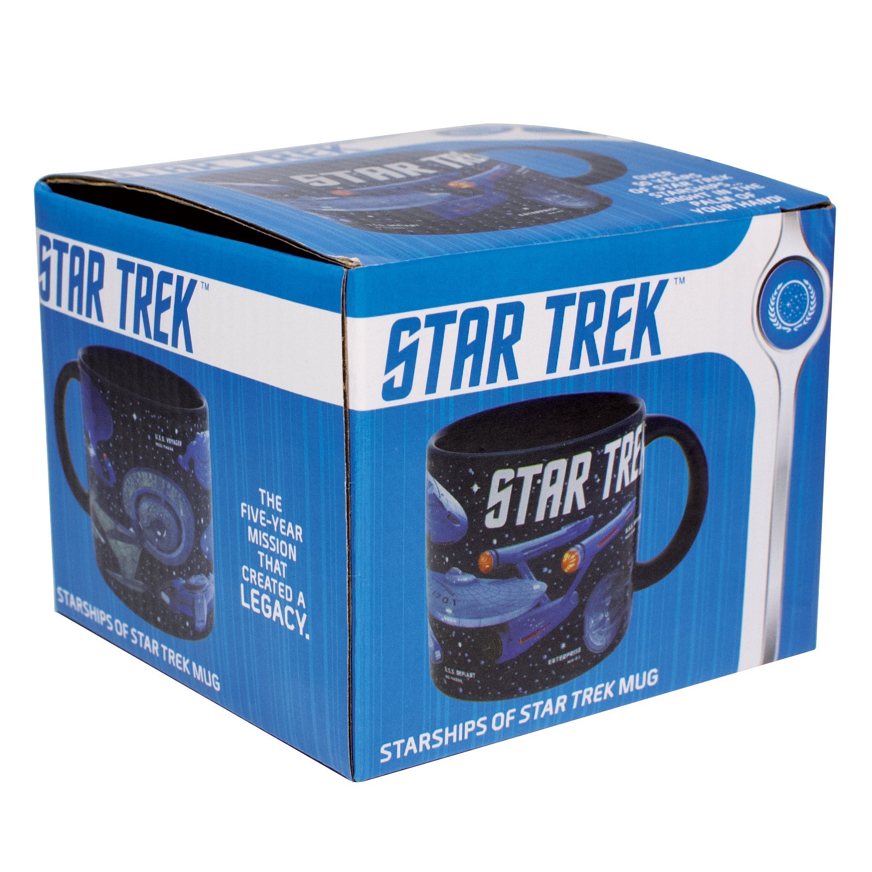Starships of Star Trek Mug Philosophers Guild - Oscar & Libby's