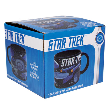 Starships of Star Trek Mug Philosophers Guild - Oscar & Libby's