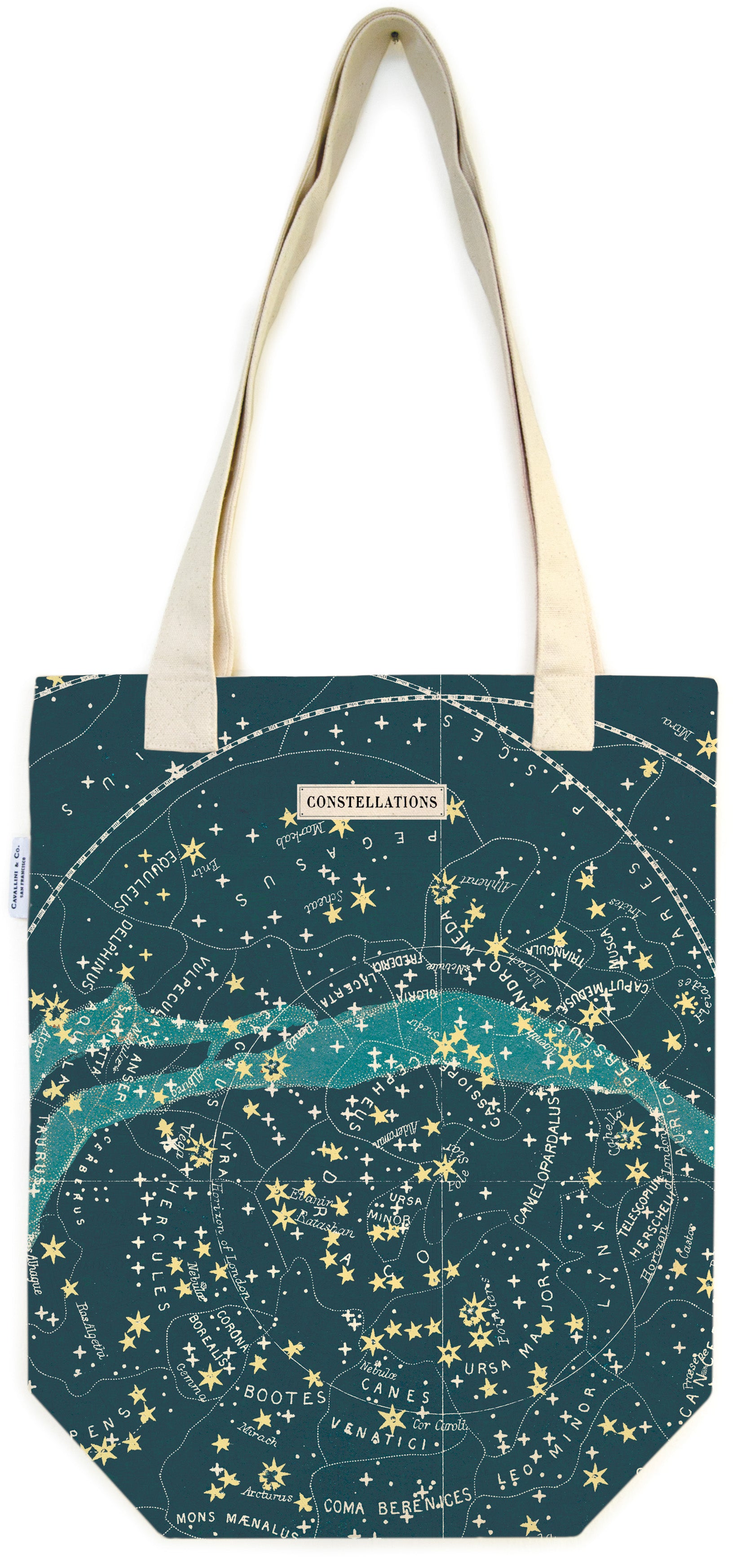 Celestial Tote Bag | Cavallini Cavallini & Co - Oscar & Libby's