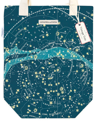 Celestial Tote Bag | Cavallini Cavallini & Co - Oscar & Libby's