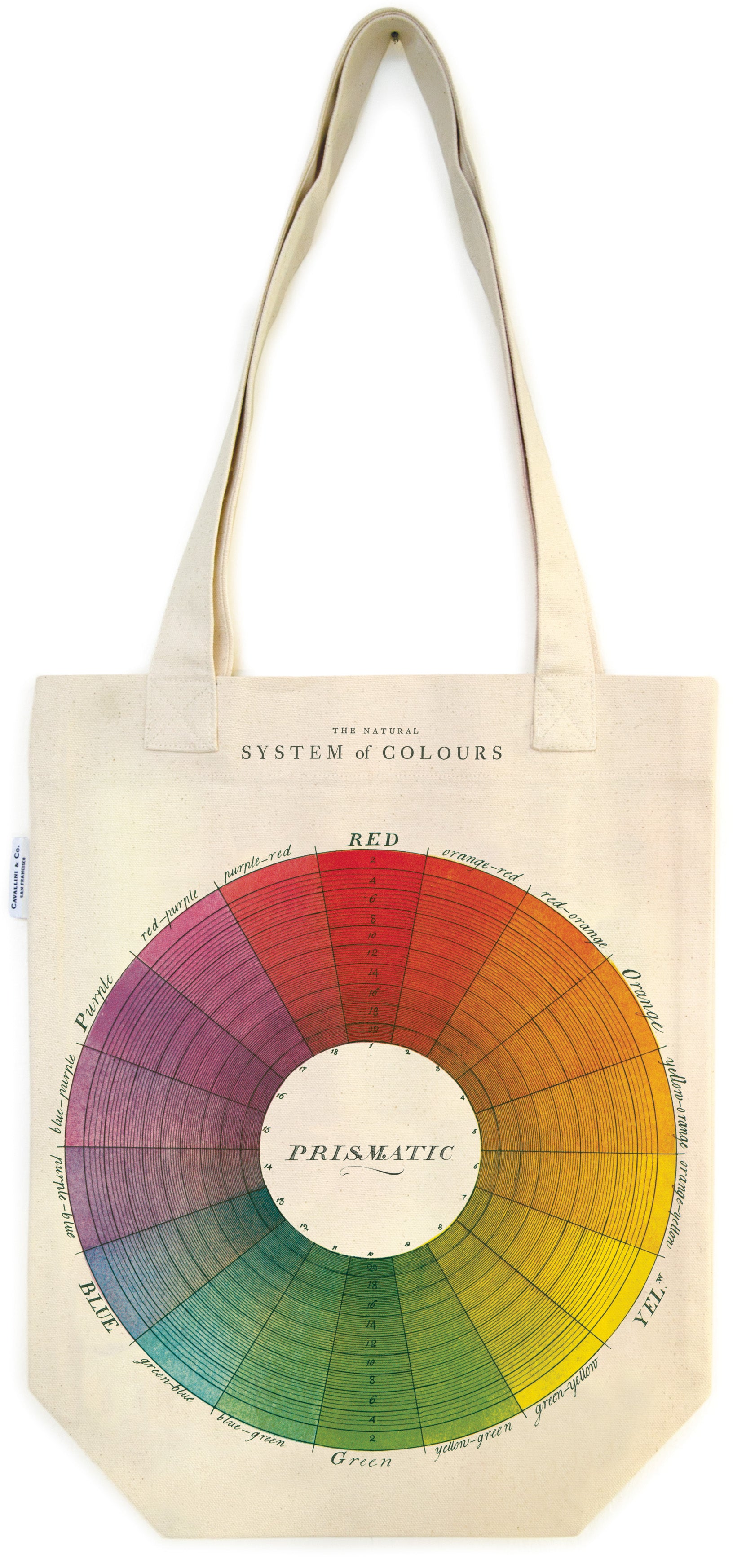 Colour Wheel Tote Bag | Cavallini Cavallini & Co - Oscar & Libby's