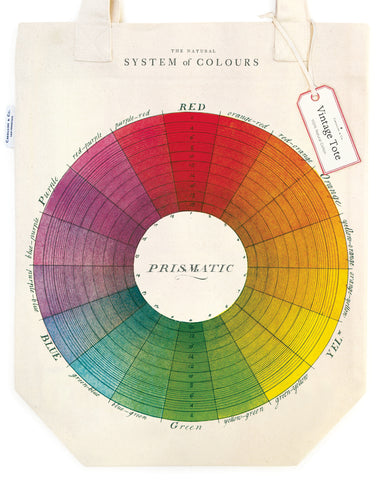 Colour Wheel Tote Bag | Cavallini Cavallini & Co - Oscar & Libby's