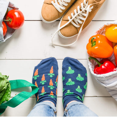 Friday Sock Co. |  Women's Socks | Carrots and Broccoli Socks Friday Sock Co. - Oscar & Libby's