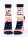 Blue Q | Women's Ankle Socks | I Do As I Please Blue Q - Oscar & Libby's