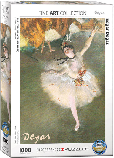 Eurographics | Ballerina (The Star - Dancer on Stage) 1000 piece puzzle Eurographics - Oscar & Libby's