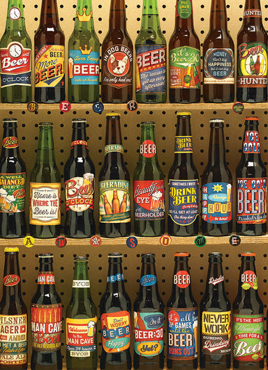Cobble Hill | Beer Collection 1000 piece puzzle Cobble Hill - Oscar & Libby's
