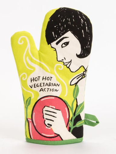 Blue Q Oven Mitt | Hot Vegetarian Action Blue Q - Oscar & Libby's