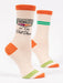 Blue Q | Women's Crew Socks | Ringmaster of the Shit Show Blue Q - Oscar & Libby's