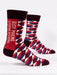 Blue Q | Men's Crew Socks | Busy Making A Fucking Difference Blue Q - Oscar & Libby's