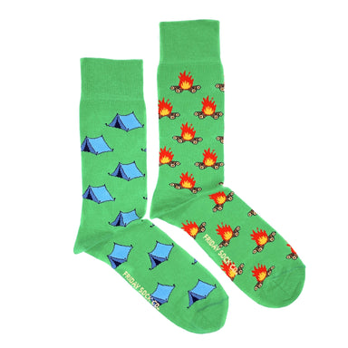 Friday Sock Co. |  Men's Socks | Campfire & Tents Friday Sock Co. - Oscar & Libby's