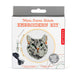 Mini Cross Stitch Embroidery Kit - Cat - Oscar & Libby's